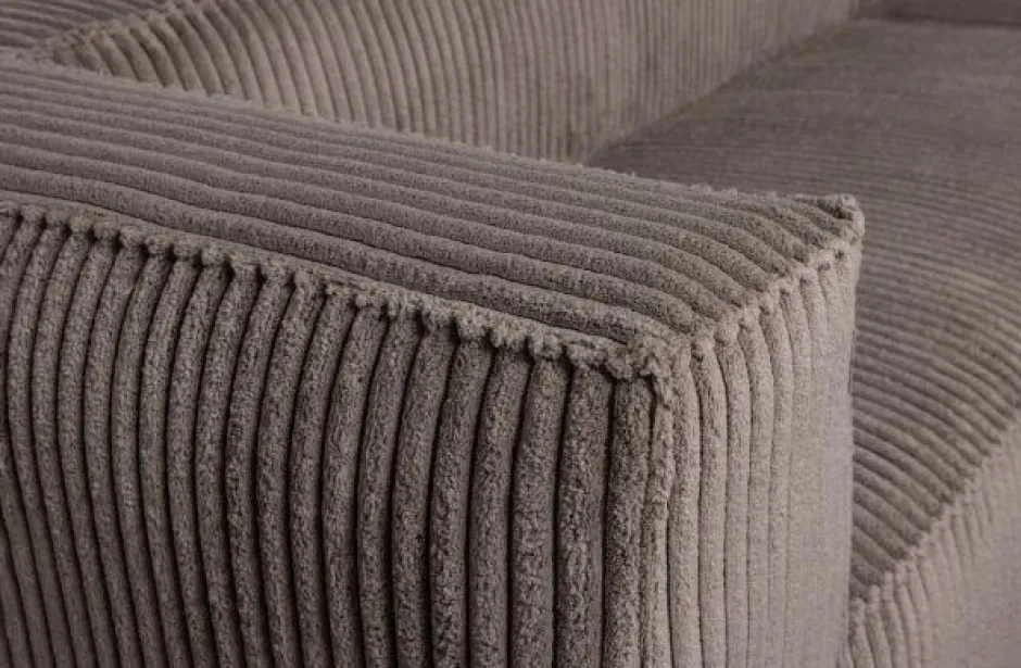 Divansoffor|Vardagsrum|WOOOD Soffa 'Bean' 4-sits - Brun/Manchester