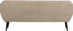 2-Sits Soffor|Vardagsrum|WOOOD Soffa 'Rocco' - Beige/Teddy