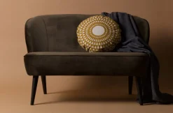 2-Sits Soffor|Vardagsrum|WOOOD Soffa 'Sara' - Grön/Sammet