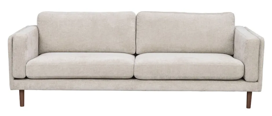 3-Sits Soffor|Vardagsrum|Rowico Home Soffa 3 sits 'Braden' - Ljusbeige