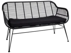 Utemöbler|Uteplats|Garden Prestige Soffa 'Trieste' - Svart