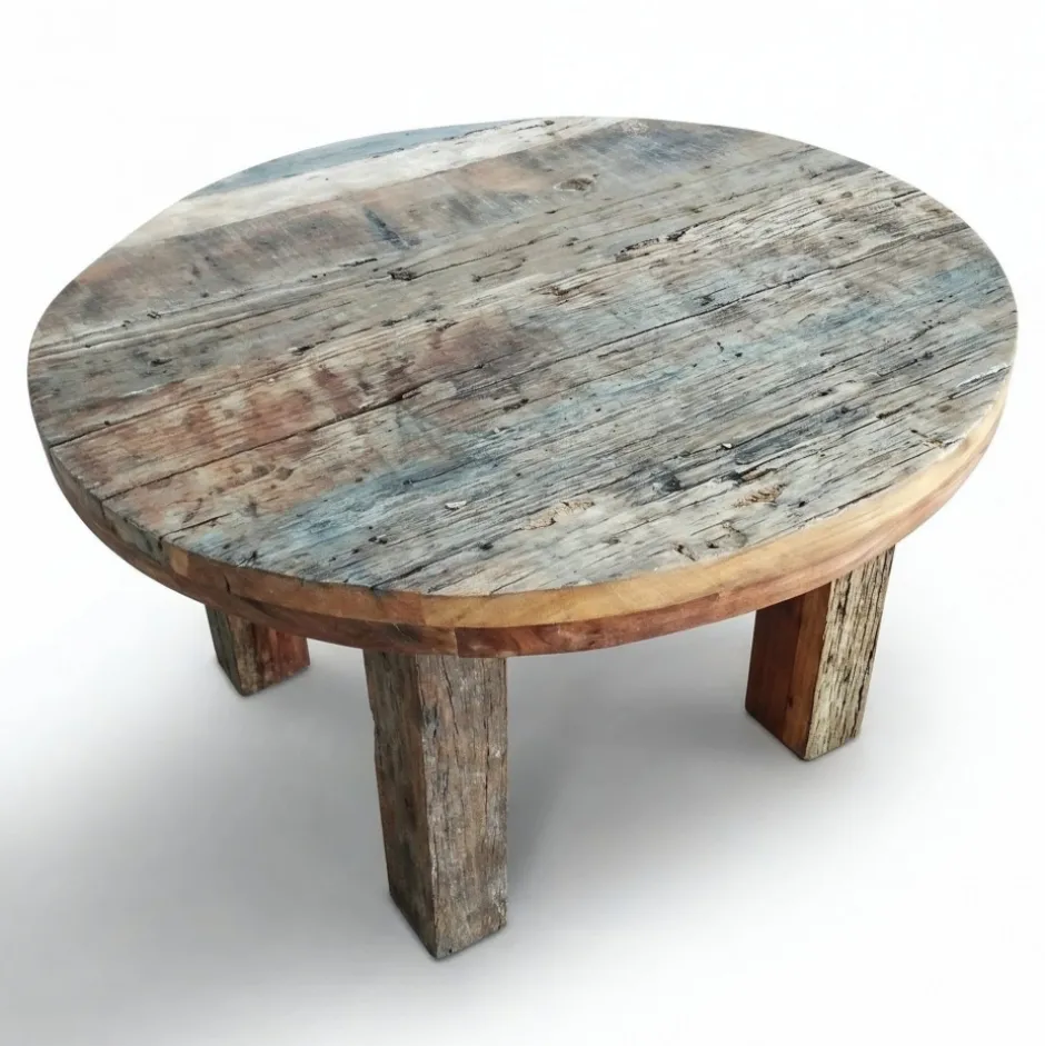 Soffbord Vintage|Soffbord|Reforma Soffbord 'Birka' Runt 85x85cm - Vintage
