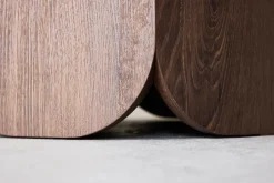 Soffbord|Vardagsrum|Reforma Soffbord 'Björkvik' Runt 80cm - Mocka