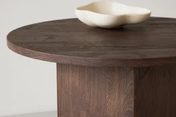 Soffbord|Vardagsrum|Reforma Soffbord 'Björkvik' Runt 60cm - Mocka