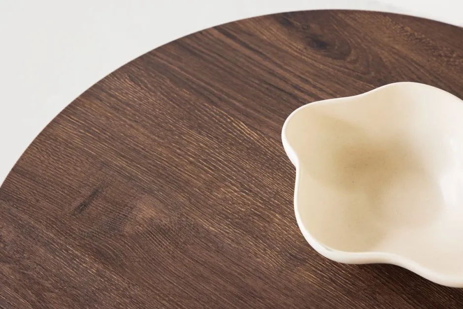Soffbord|Vardagsrum|Reforma Soffbord 'Björkvik' Runt 60cm - Mocka