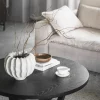 Soffbord|Vardagsrum|Rowico Home Soffbord 'Boxford' Runt 110cm - Svart ek