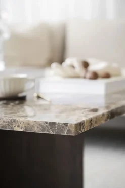 Soffbord|Vardagsrum|Rowico Home Soffbord 'Brooksville' 90x90cm - Brun