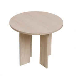Soffbord|Vardagsrum|Reforma Soffbord 'Créme' Runt 55 cm - Natur