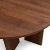 Bord|Soffbord|Reforma Soffbord 'Créme' Runt 75cm - Valnöt