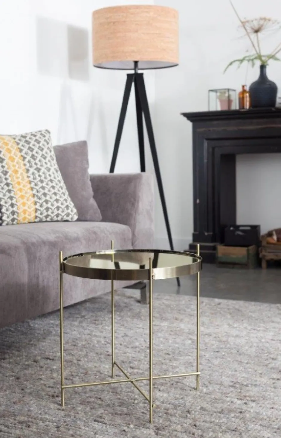 Soffbord|Vardagsrum|Zuiver Soffbord 'Cupid' - Guld