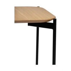 Bord|Soffbord|Reforma Soffbord 'Frida' 50x50cm - Natur/Svart