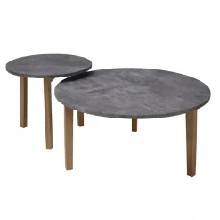Bord|Soffbord|Reforma Soffbord 'Laval' 2 delar - Natur