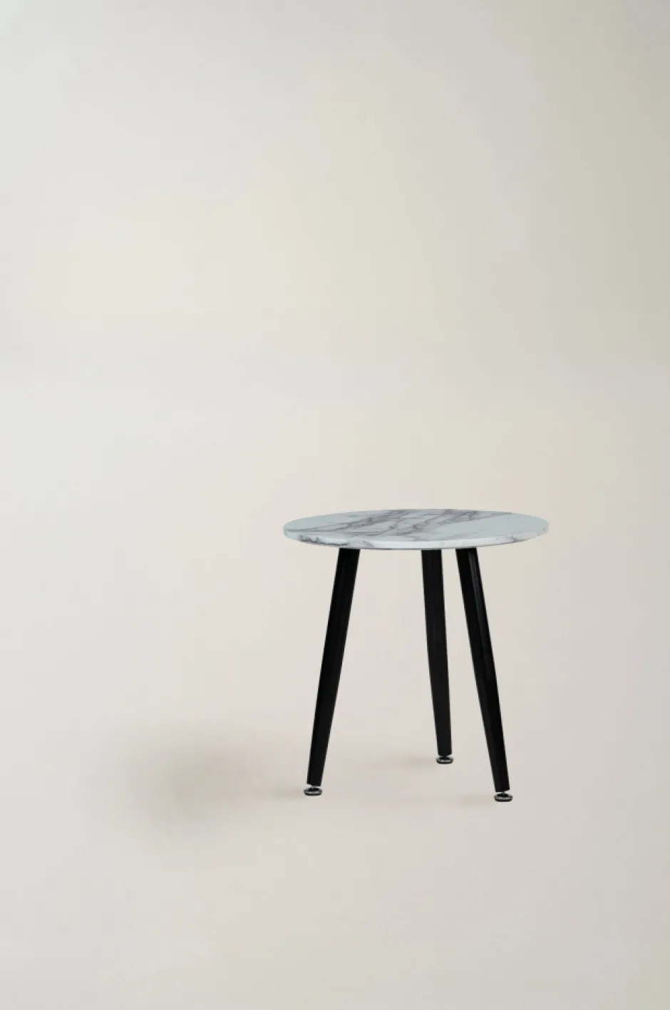 Bord|Soffbord|Reforma Soffbord 'Marbleous' - Vit/Svart
