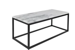 Bord|Soffbord|Zuiver Soffbord 'Marble Power' - Svart/Marmor