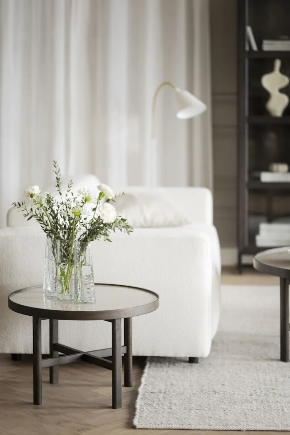 Soffbord|Vardagsrum|Rowico Home Soffbord 'Marsden' Runt 60cm - Brun