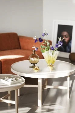 Soffbord|Vardagsrum|Rowico Home Soffbord 'Marsden' Runt 90cm - Ljus ek