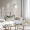 Soffbord|Vardagsrum|Rowico Home Soffbord 'Marsden' Runt 60cm - Ljus ek