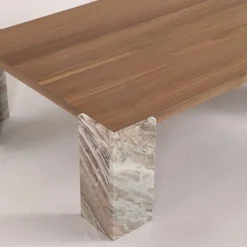 Soffbord|Vardagsrum|Reforma Soffbord 'Monte' 115x75cm - Valnöt/Sten