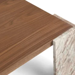 Soffbord|Vardagsrum|Reforma Soffbord 'Monte' 115x75cm - Valnöt/Sten