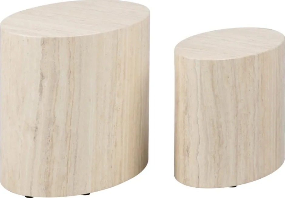 Soffbord|Vardagsrum|Reforma Soffbord 'Ponza' 2 delar - Beige