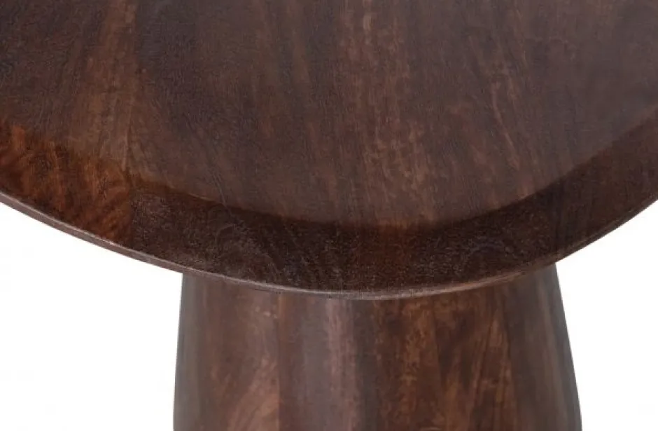 Bord|Soffbord|WOOOD Soffbord 'Posture' Runt 60cm - Valnöt
