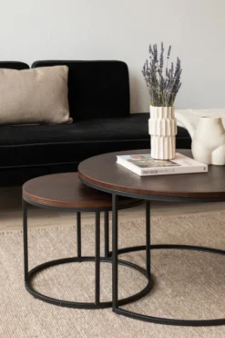 Bord|Soffbord|Reforma Soffbord 'Prime' L 2 delar - Valnöt
