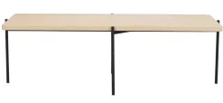 Soffbord|Vardagsrum|Rowico Home Soffbord 'Shelton' 145x60cm - Vitpigmenterad ek