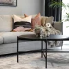 Soffbord|Vardagsrum|Rowico Home Soffbord 'Skye' Runt 89cm - Svart