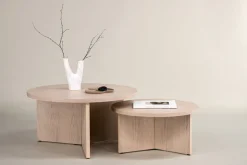 Bord|Soffbord|Reforma Soffbord 'Smögen' Runt 85cm - Natur