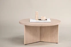Bord|Soffbord|Reforma Soffbord 'Smögen' Runt 85cm - Natur