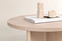Bord|Soffbord|Reforma Soffbord 'Smögen' Runt 85cm - Natur