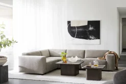 Soffbord|Vardagsrum|Rowico Home Soffbord 'Sullivan' 80x80cm - Brun