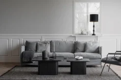 Soffbord|Vardagsrum|Rowico Home Soffbord 'Sullivan' 80x80cm - Svart