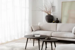 Soffbord|Vardagsrum|Rowico Home Soffbord 'Tompkins' runt Ø90 - Brun