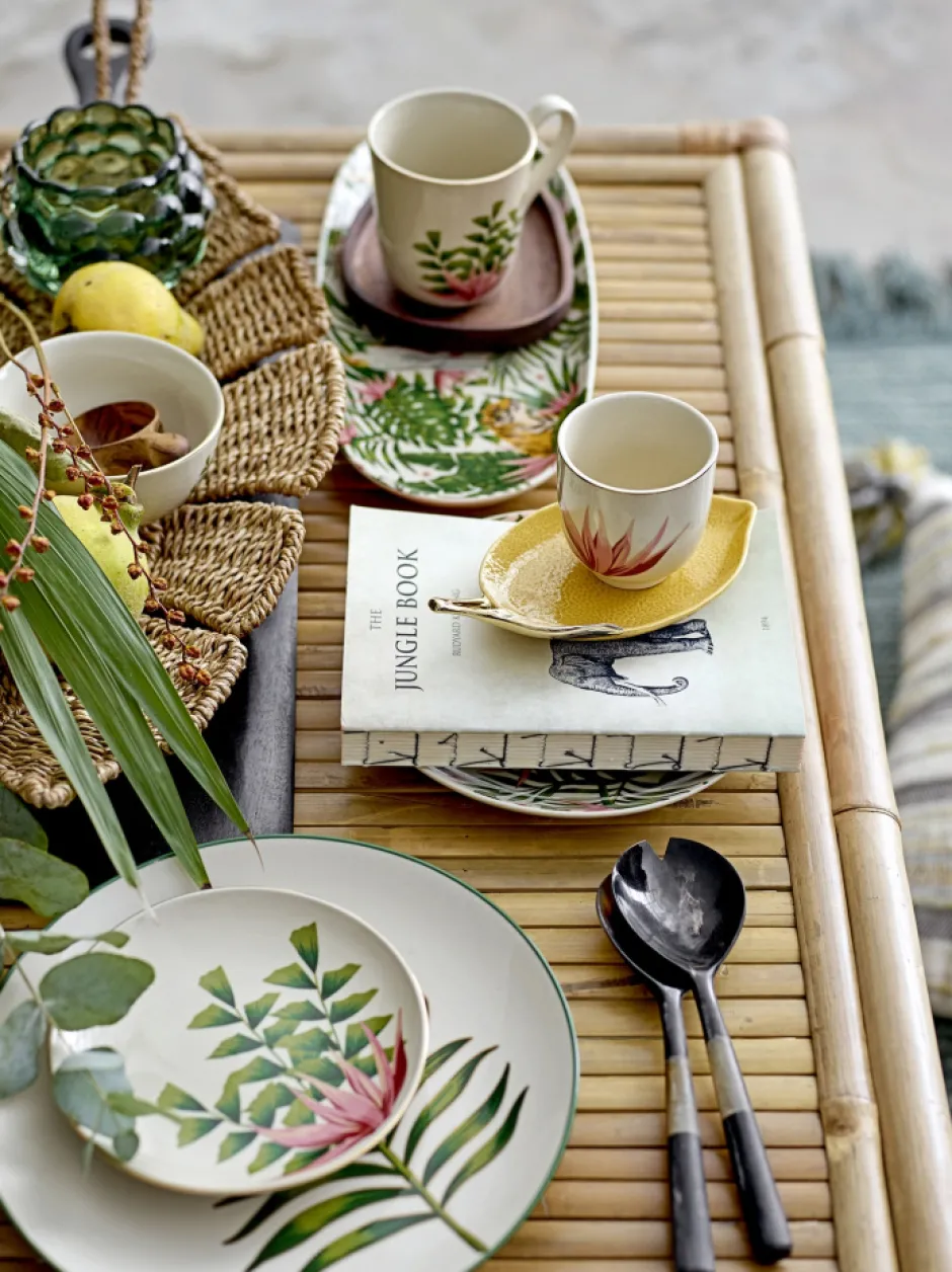 Utemöbler|Utebänkar|Garden Prestige Soffbord/Trädgårdsbänk 'Bambu' - Natur