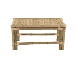 Utemöbler|Utebänkar|Garden Prestige Soffbord/Trädgårdsbänk 'Bambu' - Natur