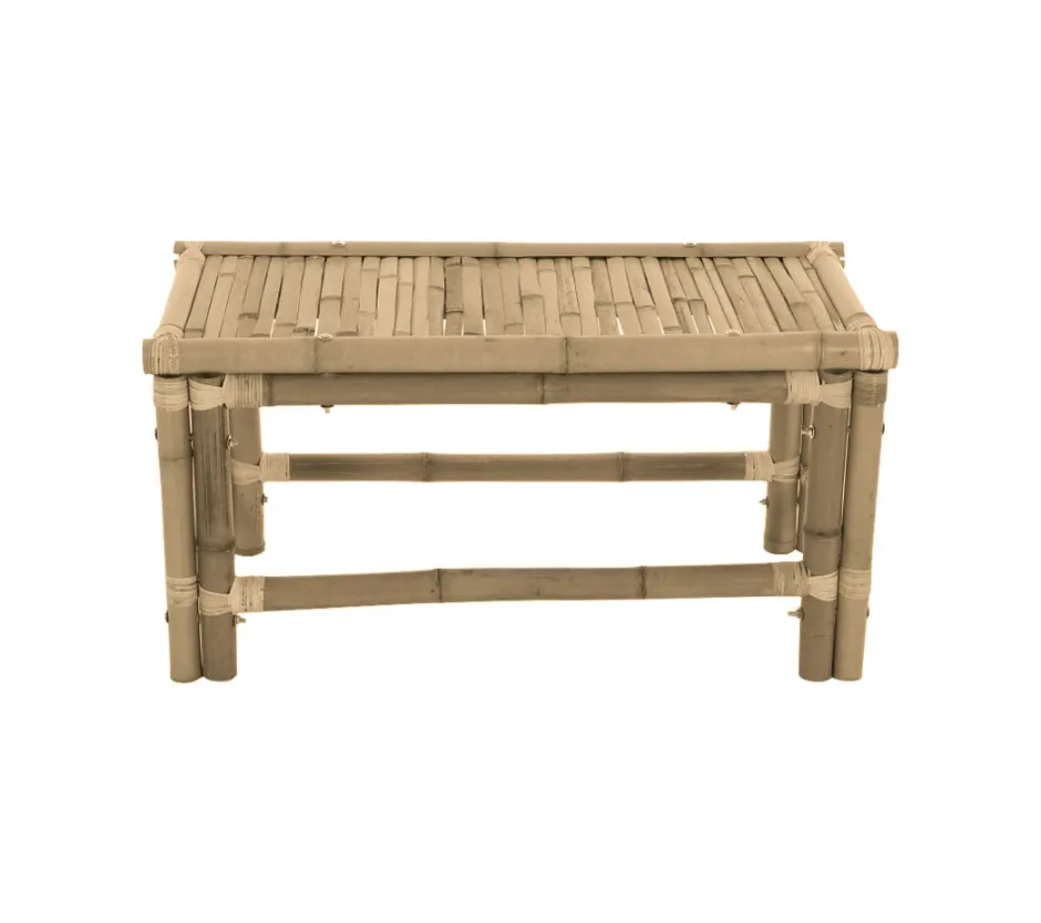 Utemöbler|Utebänkar|Garden Prestige Soffbord/Trädgårdsbänk 'Bambu' - Natur