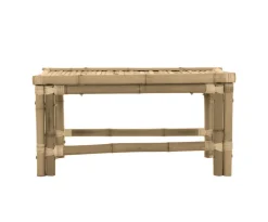 Utemöbler|Utebänkar|Garden Prestige Soffbord/Trädgårdsbänk 'Bambu' - Natur