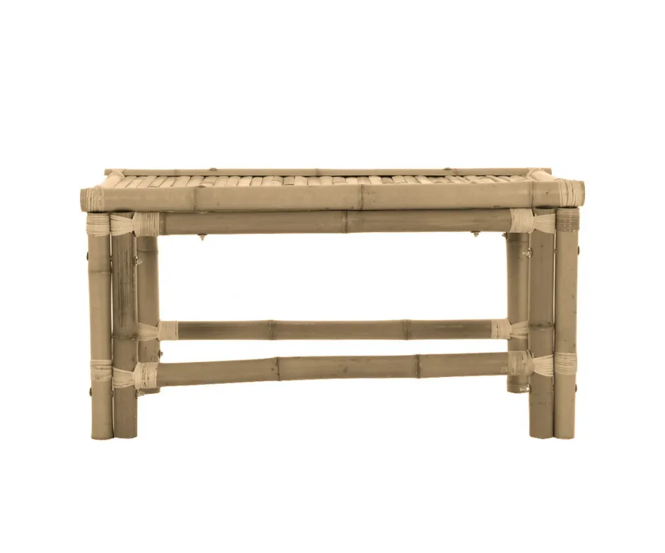 Utemöbler|Utebänkar|Garden Prestige Soffbord/Trädgårdsbänk 'Bambu' - Natur