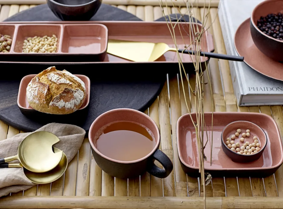 Utemöbler|Utebänkar|Garden Prestige Soffbord/Trädgårdsbänk 'Bambu' - Natur