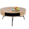 Soffbord|Vardagsrum|Reforma Soffbord 'Vansbro' - Ek/Svart
