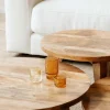 Bord|Soffbord Vintage|Vintage Soffbord Runt 65cm - Natur