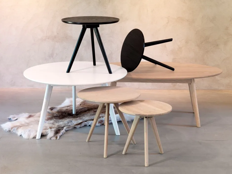 Soffbord|Vardagsrum|Rowico Home Soffbord 'Yumi' 2 delar - Svart