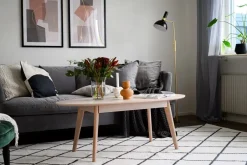 Soffbord|Vardagsrum|Rowico Home Soffbord 'Yumi' 130x65cm - Vitpigmenterad