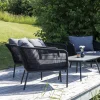 Utegrupper|Uteplats|Garden Prestige Soffgrupp 'Gaeta' - Svart