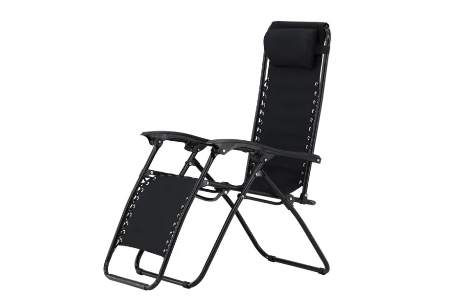 Solstolar & Solsängar|Uteplats|Garden Prestige Solstol 'Vulcano' - Svart
