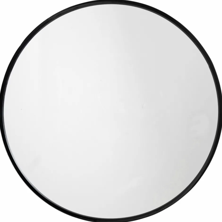 Speglar|Hall|Nordal Spegel 'Rund' 80cm - Svart