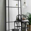 Speglar|Hall|Nordal Spegel 'Spirit' 102x204cm - Svart