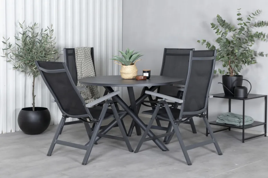 Stolar|Kök|Garden Prestige Stol 'Alghero' - Svart