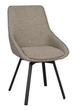 Stolar|Kök|Rowico Home Stol 'Alison' - Mörkbeige/svart